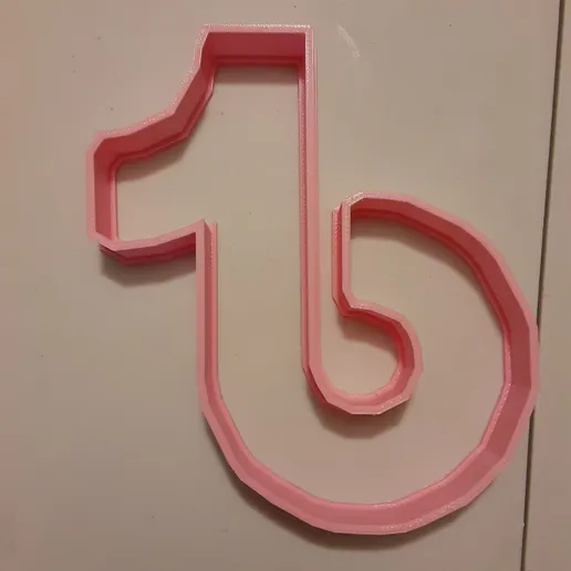 tik tok tiktok stampino per biscotti cookie cutter