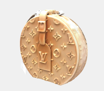 mini round lv stampino in silicone candele