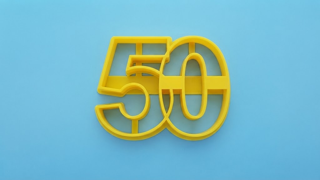 Cookie cutter 50 taglia biscotti compleanno 50 anni formine stampini