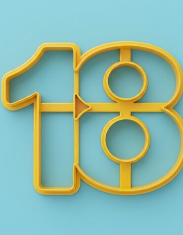 Numero 18 compleanno Cookie cutter formine biscotti diciotto