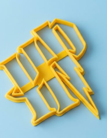 Tagliabiscotti magico Wizard emblema HP 7 cm stampo per fondente e biscotti HARRY POTTER