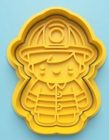 pompiere vigile del fuoco stampino per biscotti cookie cutter