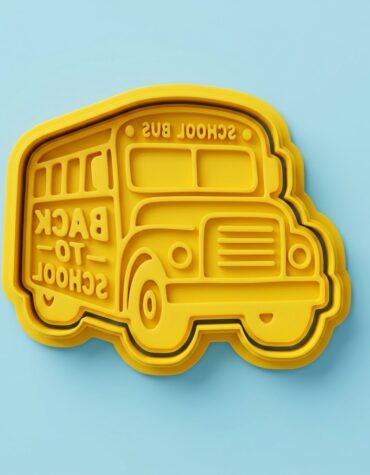 Bus insegnante stampino per biscotti cookie cutter