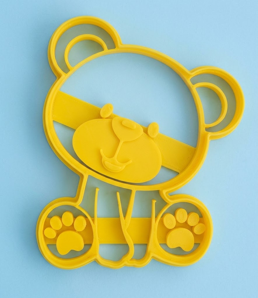 Simpatico orsacchiotto stampino per biscotti cookie cutter