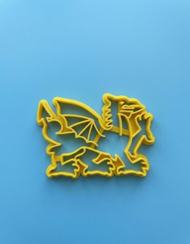 drago gallese simbolo nazionale Galles giorno di San Davide stampino per biscotti cookie cutter