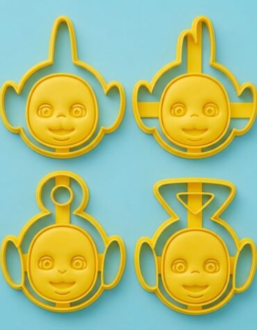 teletubbies 4 viso stampino per biscotti cookie cutter