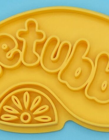 teletubbies logo stampino per biscotti cookie cutter