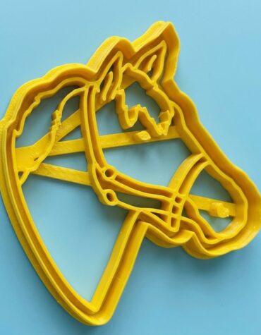 testa di cavallo stampino per biscotti cookie cutter